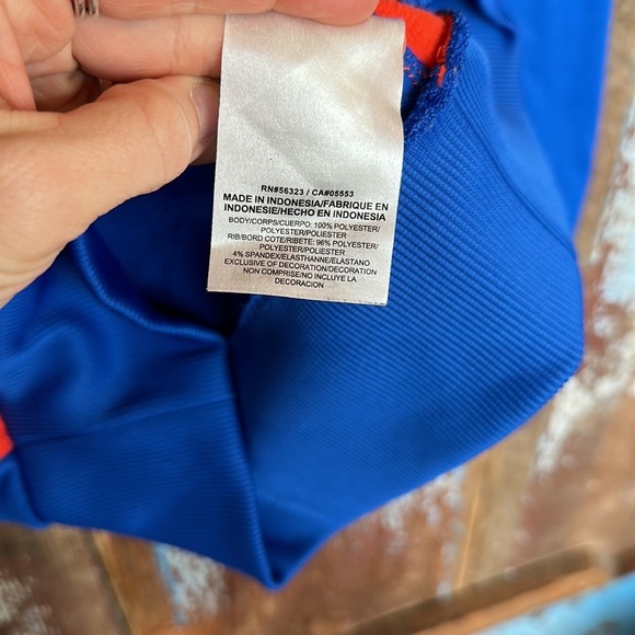 Nike Thermafit Blue Orange University of Mary Zip Up Hoodie Size XS - Picture 4 of 5